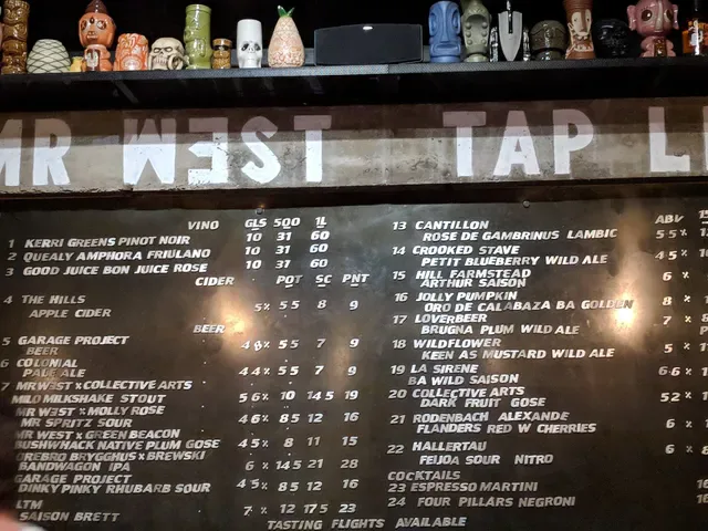 Mr West Bar & Bottle Shop