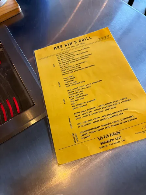 Mrs Kim's Grill