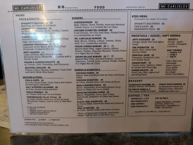 Ms. Carlisles - Bar & Restaurant