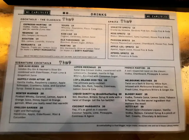 Ms. Carlisles - Bar & Restaurant
