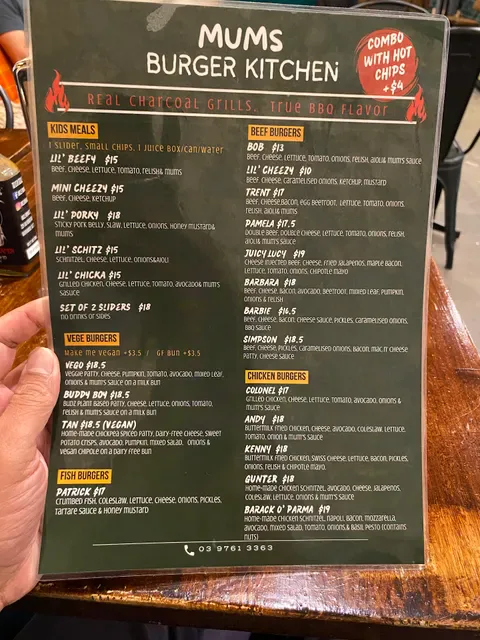 Mum's Burger Kitchen