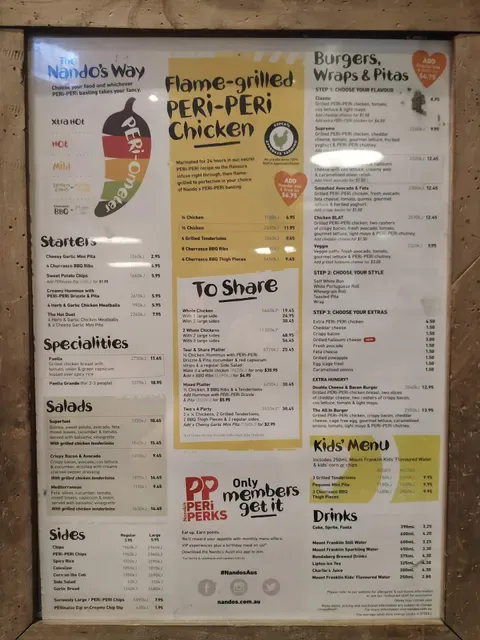 Nando's Caroline Springs