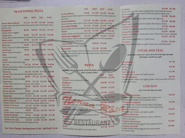 Nonna Rosa Cafe and Restaurant
