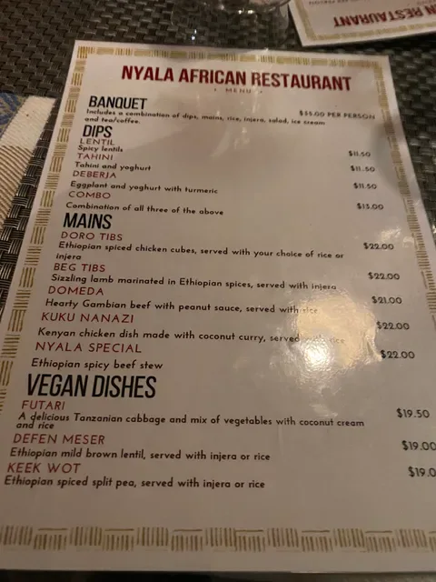 Nyala African Restaurant