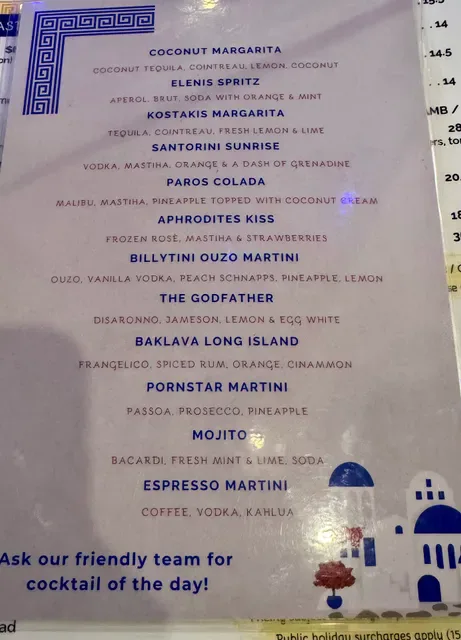Ok Billy Souvlaki Bar