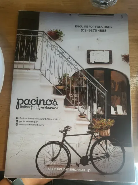 Pacinos Italian Family Restaurant