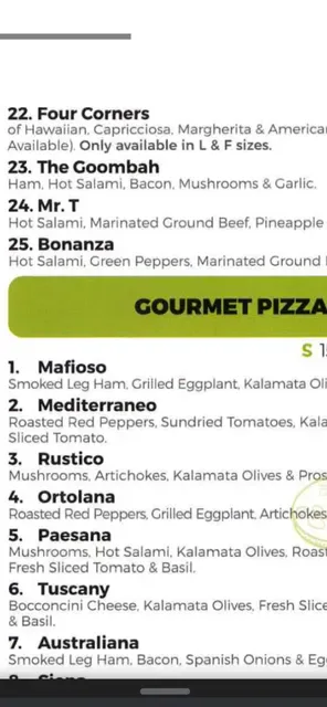 Palermo's Pizzeria