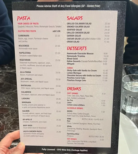 Paloma Pizza & Pasta Restaurant