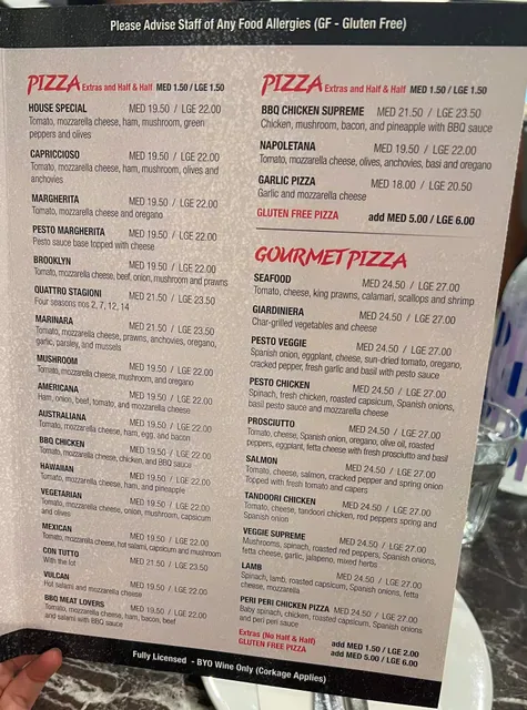 Paloma Pizza & Pasta Restaurant