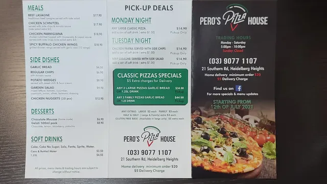Pero's Pizza House