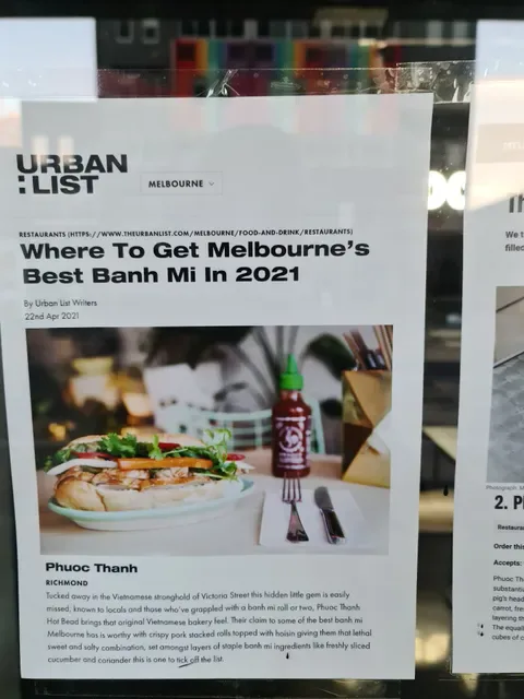 Phuoc Thanh Bakery West Melbourne