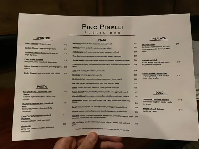 Pino Pinelli Public Bar