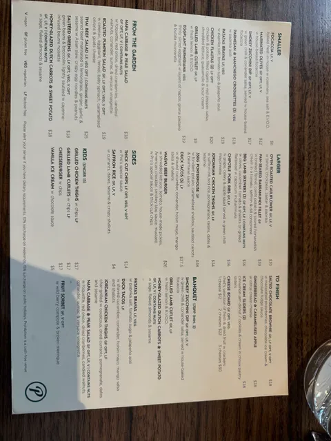 Prohibition Food and Wine