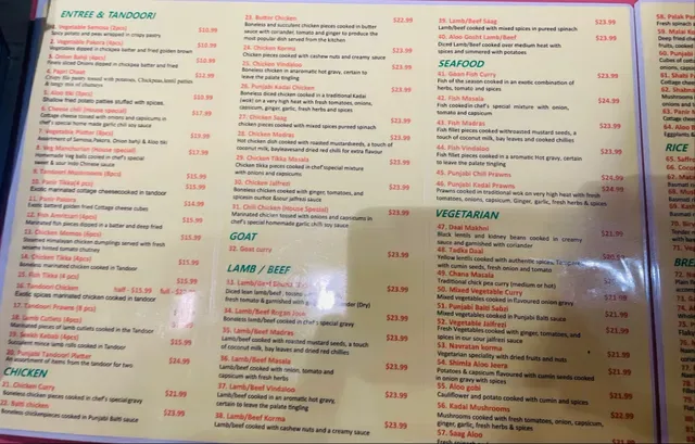 Punjabi Curry Cafe Collingwood