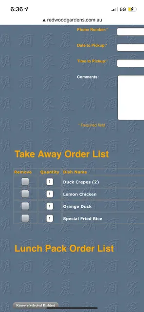Redwood Gardens Chinese Restaurant