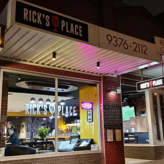 Rick’s Place Italian & Gluten Free Restaurant
