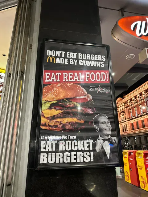 Rocket Burgers & Fries Elizabeth Street