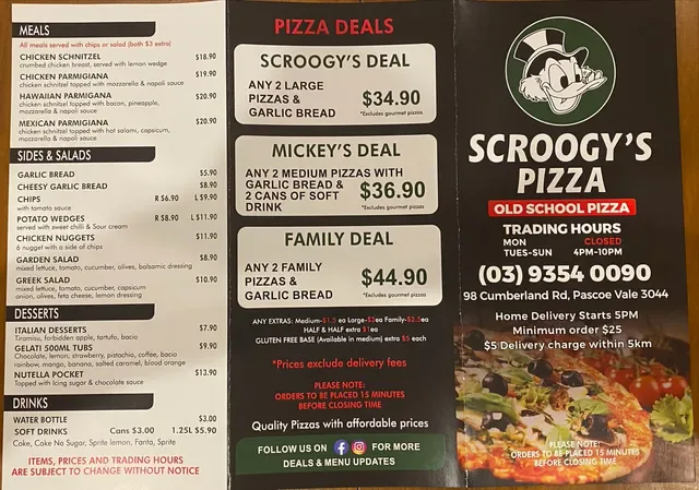 Scroogy's Pizza