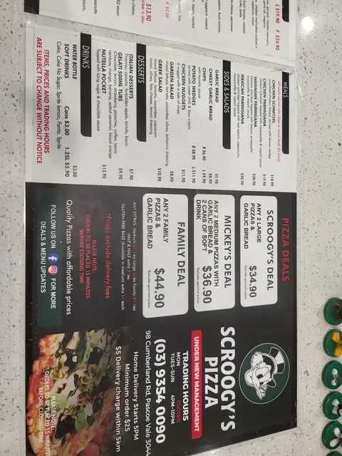 Scroogy's Pizza