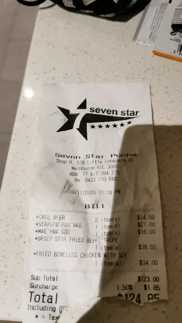 Seven Star Pocha Koreatown