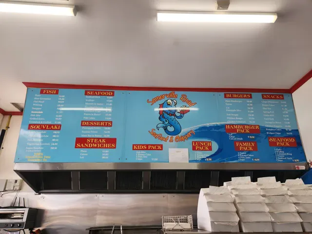 Somerville Road Seafood & Chippery & Homemade Dumplings