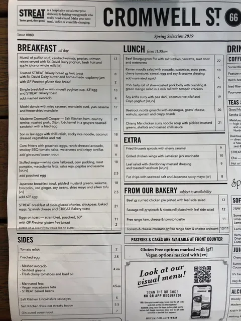 STREAT Cromwell Cafe