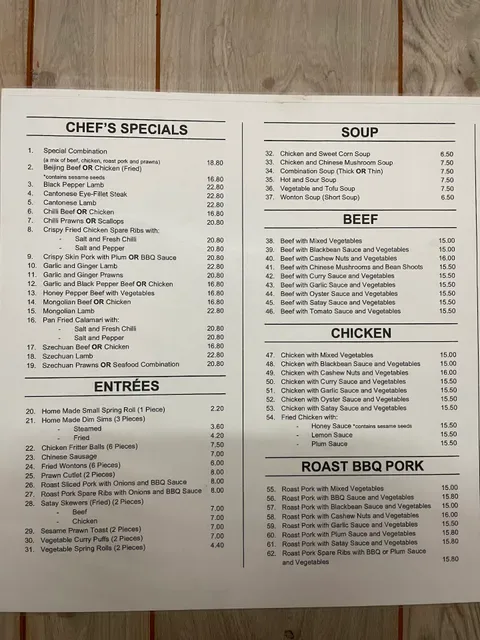 Sun & Mei Chinese and Thai Restaurant