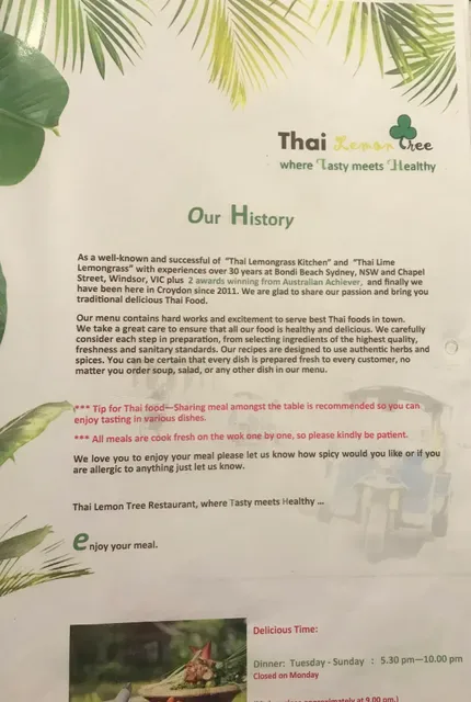 Thai Lemon Tree
