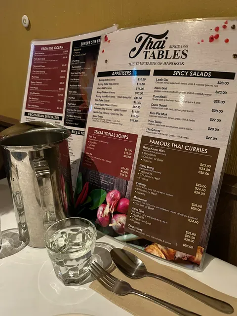 Thai Tables