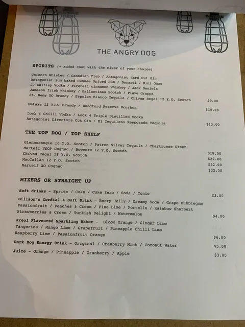 THE ANGRY DOG