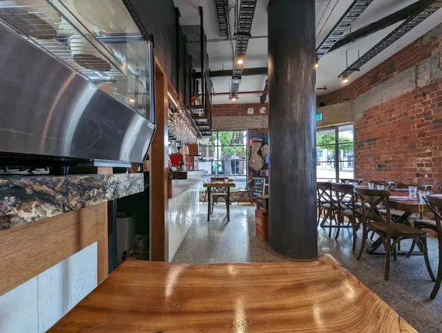 The CODE pizza bar