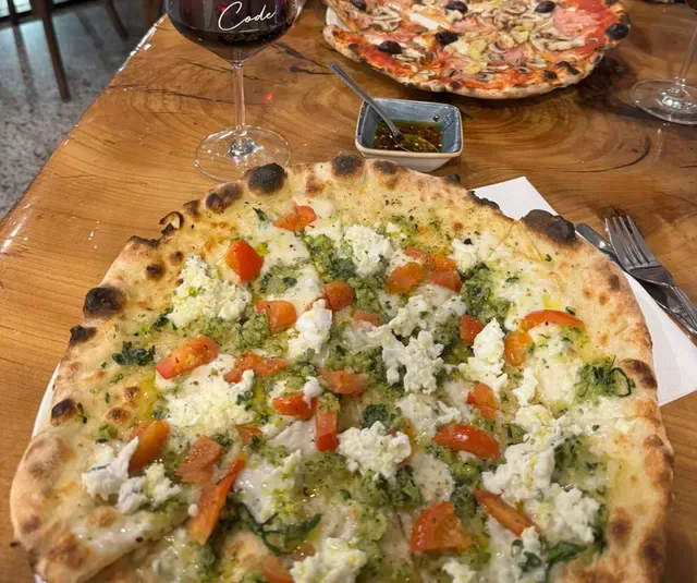 The CODE pizza bar