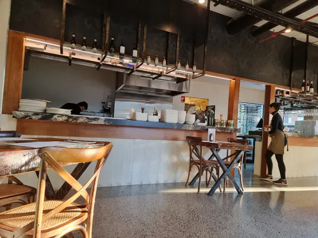 The CODE pizza bar