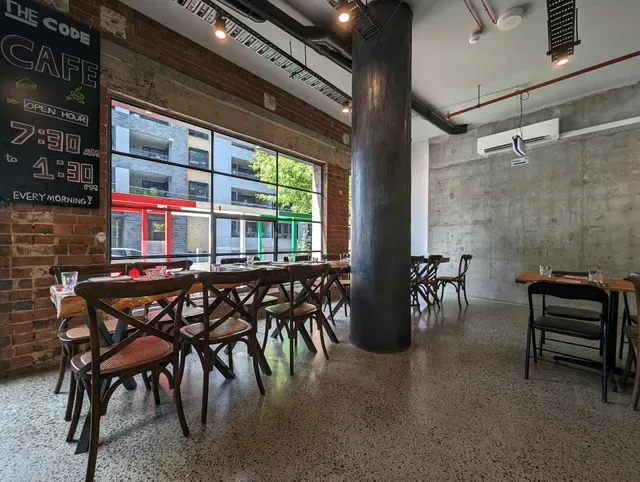 The CODE pizza bar