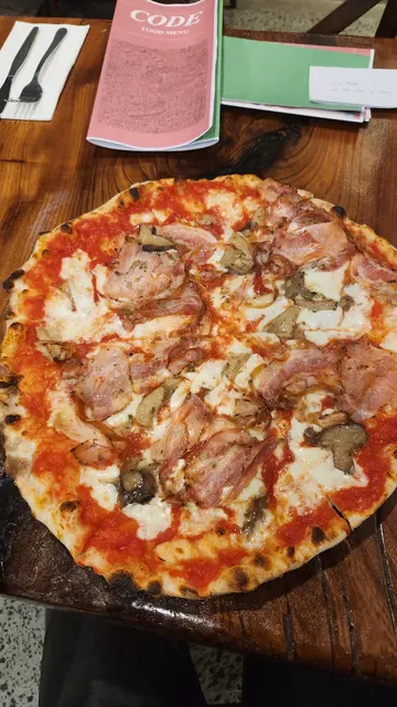 The CODE pizza bar