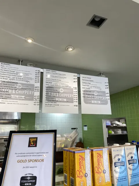 The Stadium Fish & Chippery & All Day Cafe