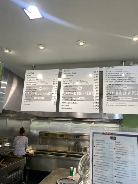 The Stadium Fish & Chippery & All Day Cafe