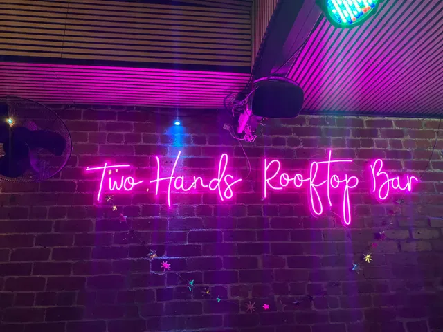 Two Hands Rooftop Bar & Beer Garden Eatery