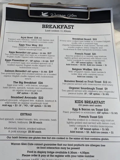 Warran Glen Cafe