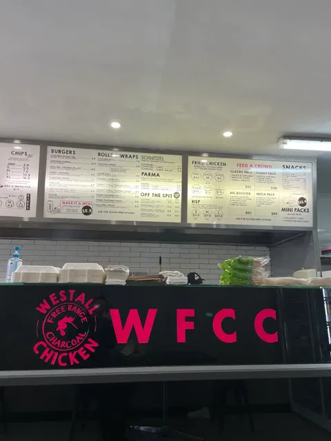 Westall Freerange Charcoal Chicken