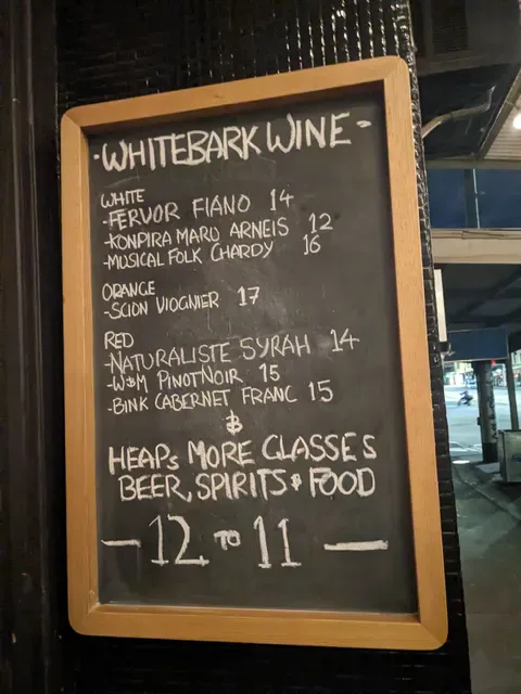 Whitebark Wine