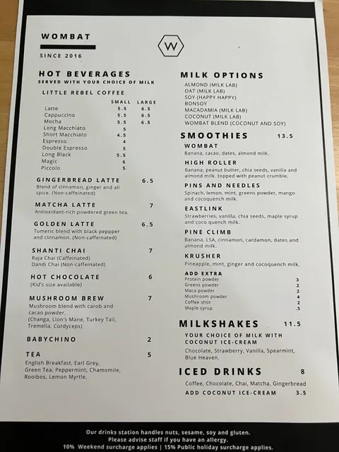 Wombat Cafe & Store