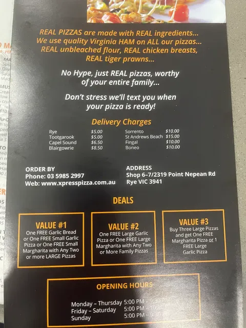 Xpress Gourmet Pizza & Pasta Rye
