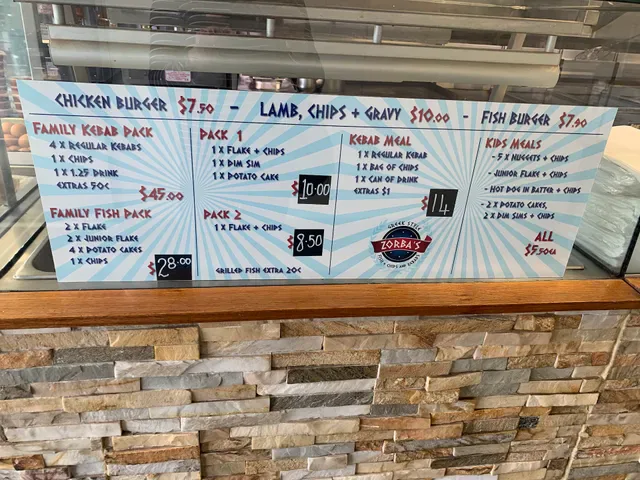 Zorba's Fish and Chips and Kebabs