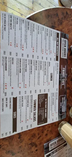 Friars Cafe