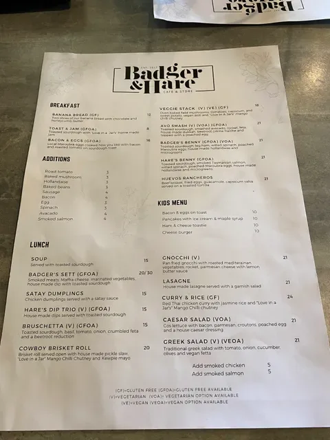 Badger & Hare
