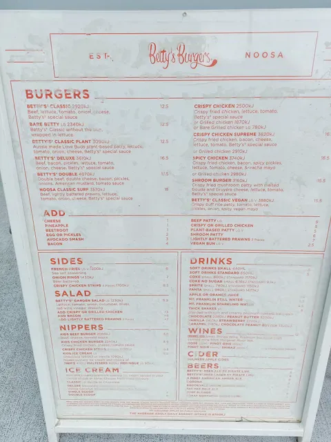 Betty's Burgers