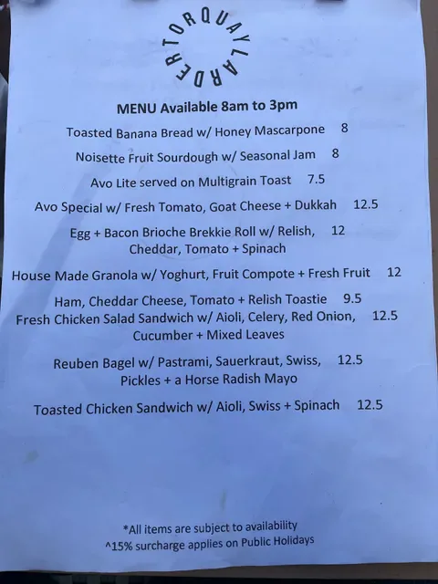 Torquay Larder