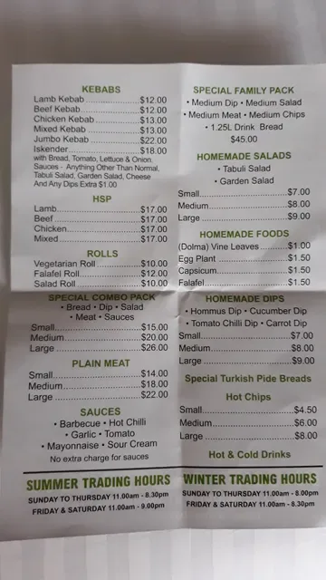 Wangaratta Kebabs CASH ONLY