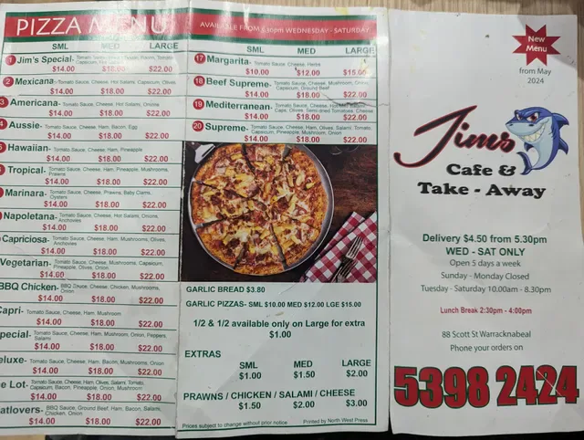 Jim's Cafe & Take Away